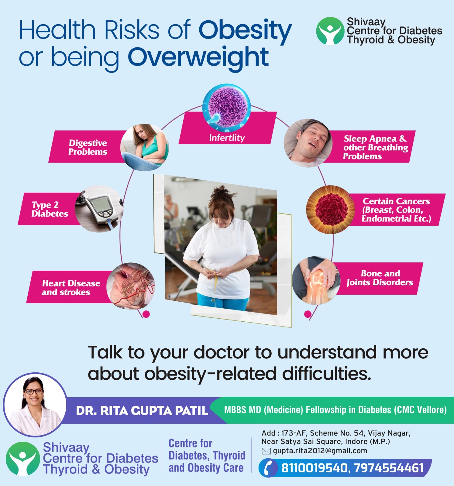 Best Female Obesity Specialist Near Me in Indore